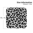 thumbnail image 3 of Disketp Similar To Leopard Print Funny Coasters,6 Pcs Leather Coasters With Holder, Perfect Housewarming Hostess Gifts,Protect Furniture From Water Marks Scratch And Damage, 3 of 9