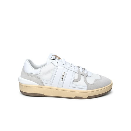 

Lanvin Uomo White Leather Blend Sneakers