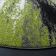 thumbnail image 3 of Safavieh Galaxy Rosamund Abstract Area Rug, Gray/Green, 6'7" x 6'7" Round, 3 of 11
