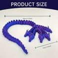thumbnail image 2 of Clearance Desktop Ornament under $5,3D Printing Five Head Dragon Crystal Dragon Decoration Hand Toy Dragon Egg, 2 of 3