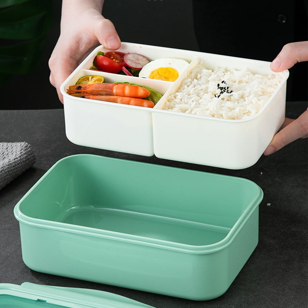 Single Round Stainless Steel Lunch Box, Dining Box, Microwave Safe Bento Box  With Fork And Spoon, For Kids & Office Use, Leakproof Food Container, For  Students,boys,girls And Adults At School,canteen, Home Kitchen