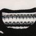 thumbnail image 7 of Giftesty Sweaters for Women Plus Size Women Long Crew Neck Collar Casual Loose Knitted Sweaters, 7 of 7