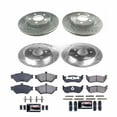 thumbnail image 3 of PowerStop Front and Rear Z23 Evolution Sport Carbon-Fiber Ceramic Brake Pad and Drilled & Slotted Rotor Kit Fits: FORD LINCOLN MERCURY Select Models K2859, 3 of 10