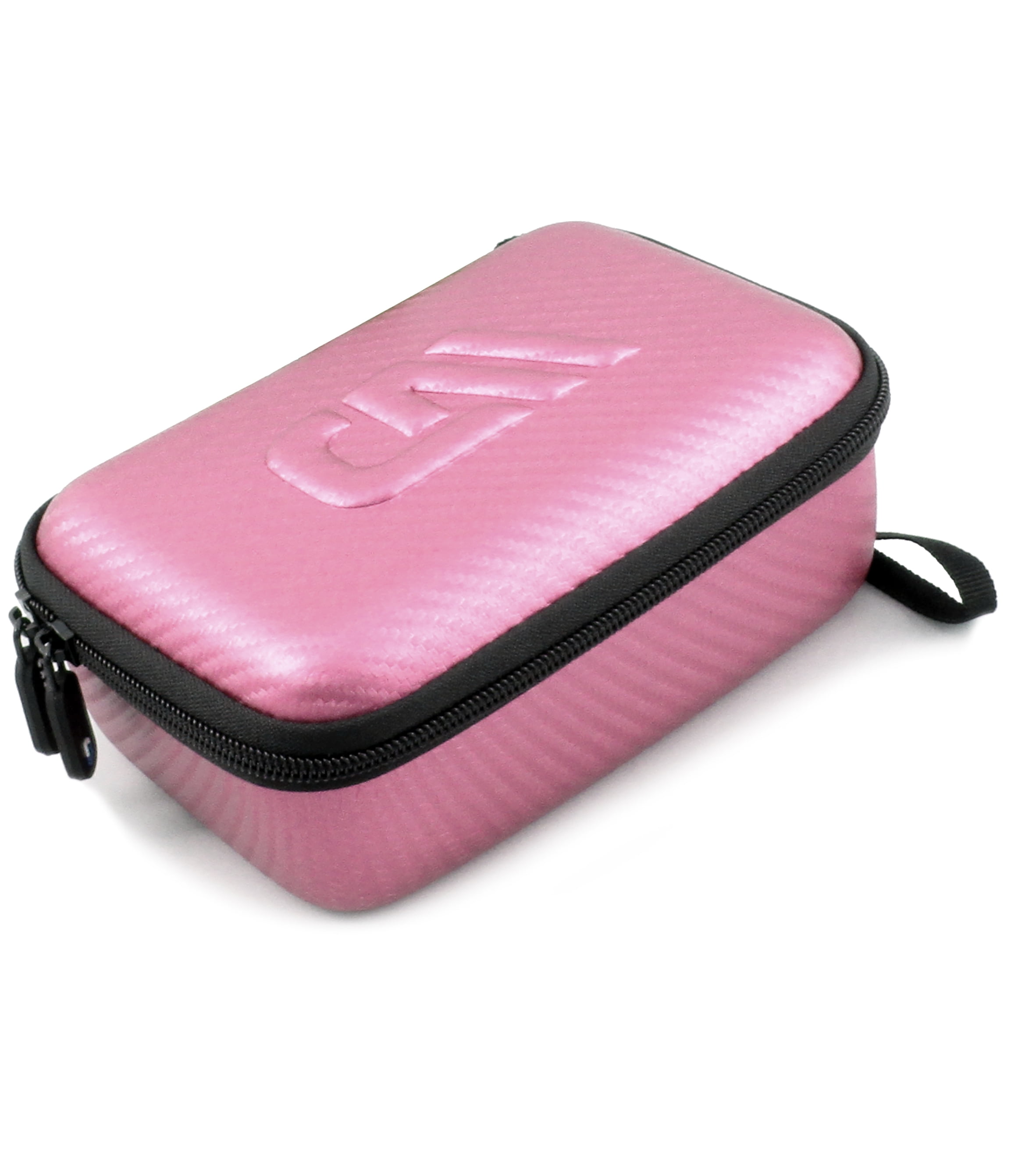 CASEMATIX Pink Kids Camera Case Compatible with The Omzer Kids Toy Camera and Kids Toy Accessories Includes CASE ONLY with Wrist Strap
