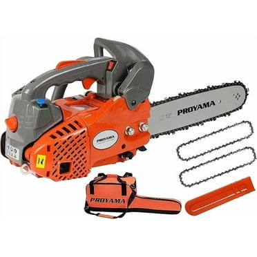 PROYAMA 26CC 2-Cycle Top Handle Gas Powered Chainsaw 12 Inch Petrol Handheld Cordless Chain Saw for Tree Wood Cutting
