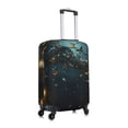 thumbnail image 3 of Daiia Magical Library Butterfly Night Luggage Cover, Thickened Washable Travel Luggage Covers, Elastic Unique Baggage Covers for 18-20 inch Luggage-X-Large, 3 of 9