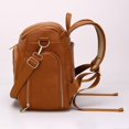 thumbnail image 4 of Mochilas de pañales para mamás, bolsas para cochecito de niños, bolso de mano de PU de gran capacidad, impermeable, bolsa pañales Maternidad de viaje al aire libre, 4 of 4