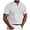 White, variant on Men's Muscle V Neck Slim Fit Short Sleeve Casual Tee Shirts Comfy Tee Tshirts for Men