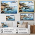 thumbnail image 4 of Designart "Reflective Moments at the Harbor Port XVI" Nautical & Beach Floater Framed Canvas Wall Art, 4 of 7