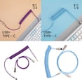 COOLHOOD Type C USB Cable Mechanical Keyboards Coiled Cable Wire ...