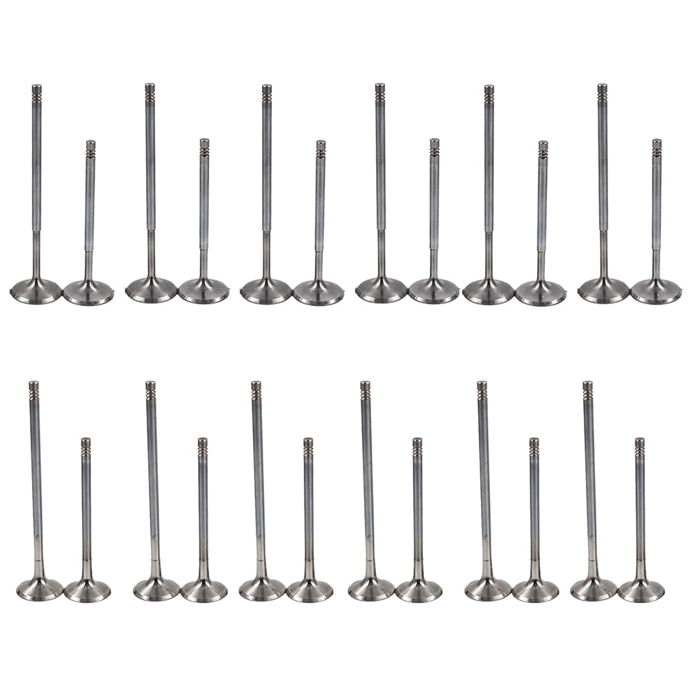 labwork 12 x Intake Valves 12 x Airout Valves Replacement for VW R32 Touareg CC Passat Audi