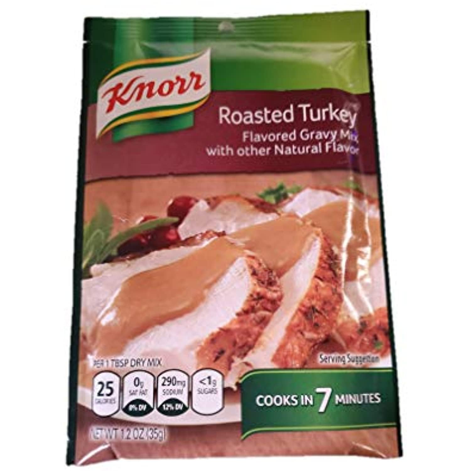 Knorr Roasted Turkey Gravy Mix (Pack Of 6)