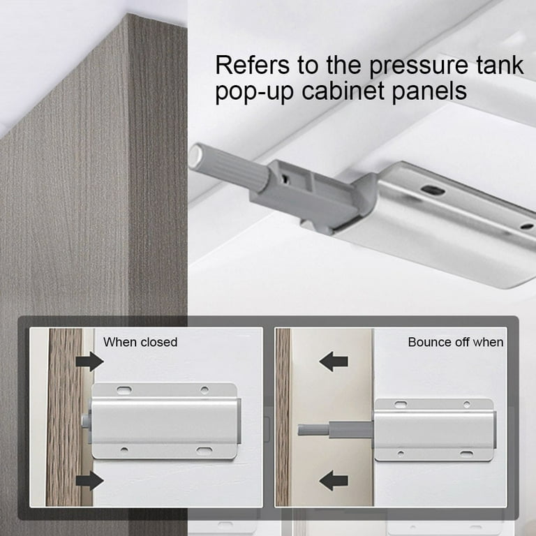 Magnetic Push Latches For Cabinets 2pcs