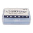 thumbnail image 2 of Silicone Heat Conduction Pad, Thermal Conductive Pads  Multifunctional 50PCS  for Electronic Mainboard, 2 of 8
