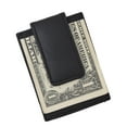 thumbnail image 2 of Amity Slim Magnetic Money Clip Wallet Genuine Leather Front Pocket, Black, 2 of 6