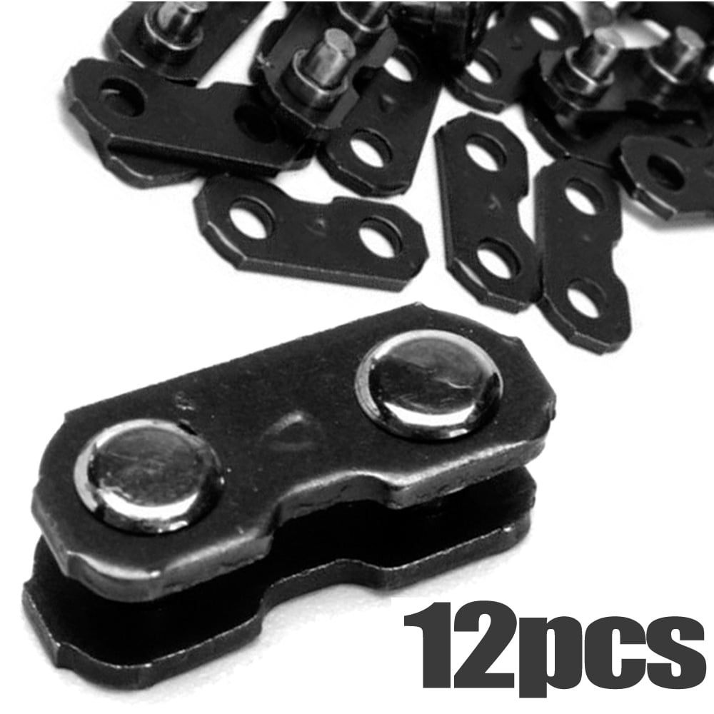 12 Sets Chainsaw Chain Links Repair Part Size 3/8LP Pitch 0.050 Gauge