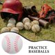 thumbnail image 2 of Pelota de práctica de colores para entrenamiento, pelotas de béisbol de PU para entrenamiento al aire libre, 6 uds., 2 of 5
