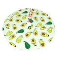 thumbnail image 3 of Kll 30" Christmas Tree Skirt Cartoon Fruit Xmas Tree Skirts Mat For New Year Xmas Holiday Party Indoor Outdoor Home Decoration, 3 of 9