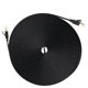 thumbnail image 1 of Inteprter Cable Ethernet Cat 7 Cable de red Ethernet blanco/negro Cable de conexión Compatible para ordenador portátil Cable de enrutador Cable Cables de computadora negro 5M, 1 of 6