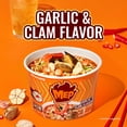 thumbnail image 3 of [Pack of 6] Samyang MEP Garlic Clam Ramen Spicy Instant Bowl Noodle Soup, Refreshing Seafood Broth Ramyeon, Quick Microwave Meal, 3.88 oz, 3 of 6