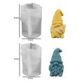 thumbnail image 3 of Molde para Velas Aromaterapia Hugtrwg 2 Moldes Silicona 3D Navideño, 3 of 9