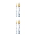 thumbnail image 3 of sweethay Juego de 3 uds de pinceles para delineador de uñas con rayas francesas acrílicas, puntas 3D para manicura, bolígrafo de dibujo ultrafino, Oro 2piezas sweethay CBP104218, 3 of 6