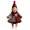 R97 Black, variant on Ruiwill Halloween Baby Girls Onesies Size 9-12 Months Clown Costume Long Sleeve Romper With Hat Set Costume Fall Winter Girls Clothes Black