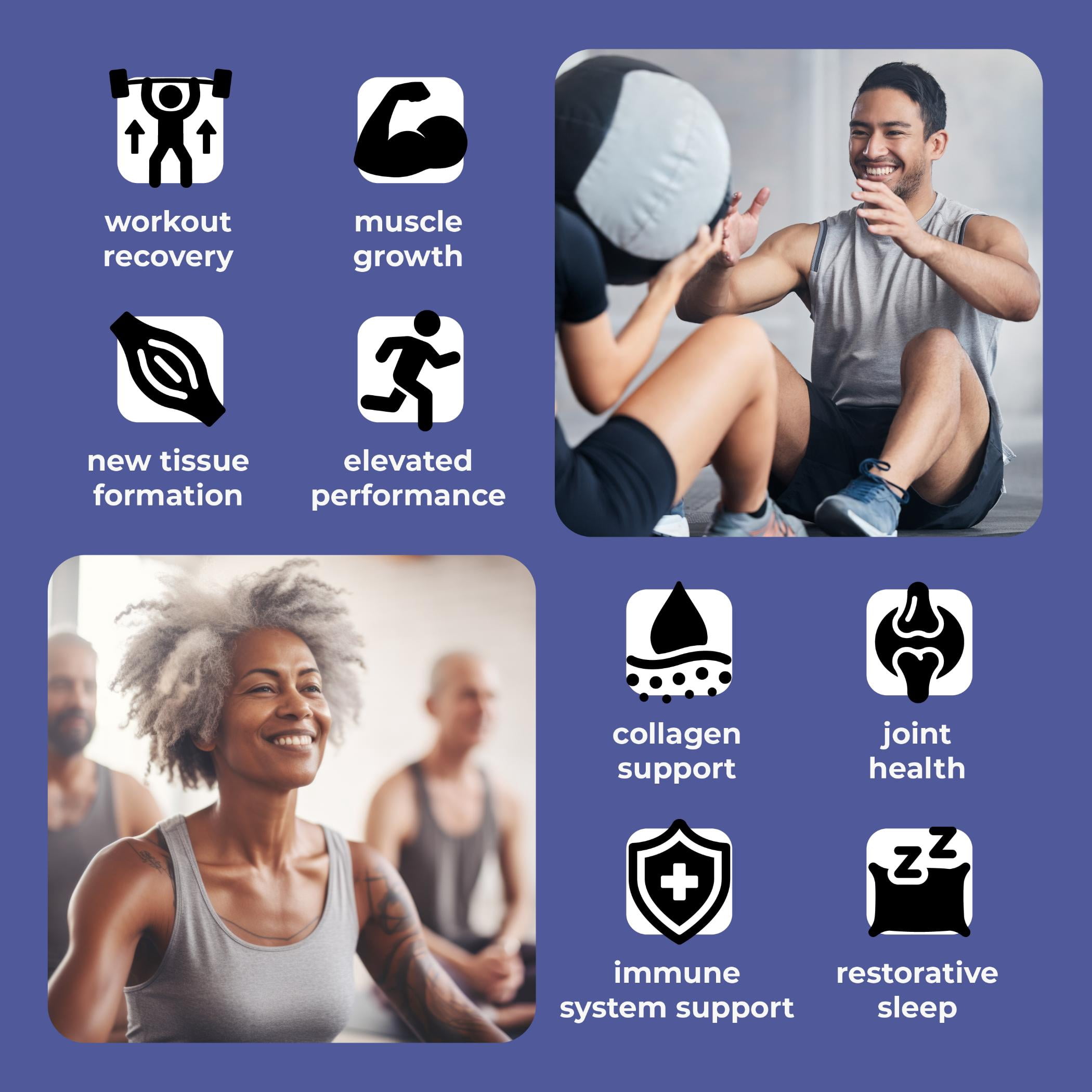 Trumeta Beef Bone Broth Protein Powder - Purified Collagen Powder With 9 Amino Acids for Muscle and Skin Health