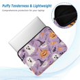 thumbnail image 2 of FORMRS 15"-15.6" Laptop Sleeve Protective Case Soft Carrying Quilted Computer Bag Cover, Purple Cute Halloween, 2 of 7