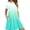 Sky Blue, variant on Uaswgudfs Summer Casual A-Line Dresses for Women: Short Sleeve Tiered Ruffle Hem Dress in Lightweight Flowy Fabric - Trending Womens Midi Dress Styles Sky Blue L