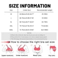 thumbnail image 2 of Bra Sports Bras For Women Comfortable Ribbed Wireless Bralettes Adjustable Padded Everyday Bra Woman Nylon Bra, 2 of 6