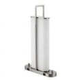 thumbnail image 3 of Cal Lighting Zamora Acrylic & Metal Dual LED Table Lamp in Brushed Steel Silver, 3 of 5