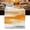 Orange, variant on Orange Gray White Table Runner 48 Inches Long, Farmhouse Abstract Ombre Texture Kitchen Coffee Dining Table Decoration for Home Party Birthday Wedding Home Decor 13x48 Inches