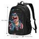 thumbnail image 5 of Balery Blue Dinosaur Mochila con carga USB para hombre y mujer - Mochila impermeable y antirrobo para laptop con puerto USB para viajes, trabajo, 5 of 7