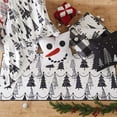 thumbnail image 7 of Merry & Bright Collection - Northern Star Quilt Set - King/Cal King Quilt (106x92in.) + Two King Pillow Shams (36x20in.) - Christmas Tree - Black and White - Reversible, 7 of 7