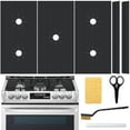 thumbnail image 1 of Dsseng 3 Pack Protecteurs de Brûleur de Cuisinière à Gaz avec 2 Couvre-Écarts Lavables Réutilisables pour Cuisinière à Gaz Coussinets de Protection pour Cuisinière à Gaz Samsung, 1 of 7