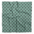 thumbnail image 1 of Bimba Green Circle Geometric Printed Pure Silk Scarf For Hair Neck Head Bandanas For Women 40 x 80 Inches, 1 of 6