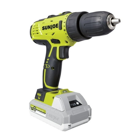 Sun Joe 24V-DD-LTE Lithium iON Cordless Drill Driver | 24-Volt | (Best Rated Cordless Drill)