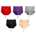 thumbnail image 4 of Minnieouse Ropa interior Lencería de cintura alta Body Shaping Ladies Briefs Cómodo Sexy Control Bragas Calzoncillos de talla grande Ropa interior Albaricoque XXL, 4 of 6