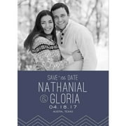 Zig Zag Glam Standard Save the Date