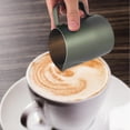 thumbnail image 4 of DOLITY Coffee Milk Frothing Pitcher Cup, Coffee Frothing Pitcher for Home, Office, Cafe Green 600ML, 4 of 6
