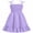 Lilac, variant on Arshiner Girls Summer Dress Tween Spaghetti Strap Smocked Casual Beach Sundress with Pockets
