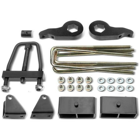 Air Lift Leveling Kit One Set - Compatible with 2001 - 2010 Chevy Silverado 2500 HD 2002 2003 2004 2005 2006 2007 2008 2009