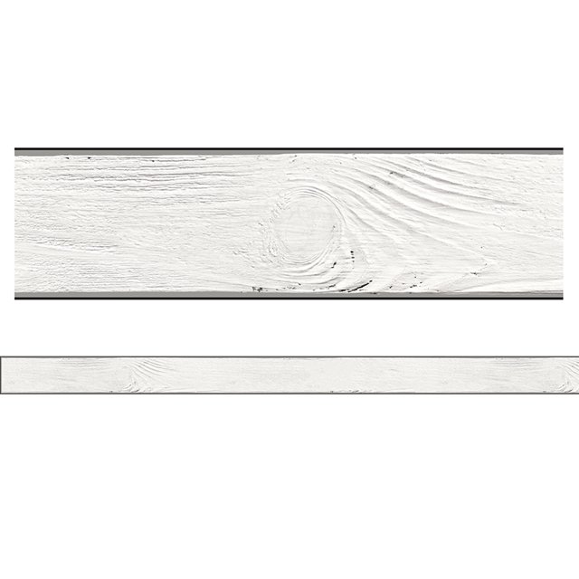 Écolière Style Industriel Chic Droite Frontières, Shiplap (108336)