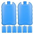 thumbnail image 2 of KAKOWELY cooler ice packs 8Pcs Cooler Packs Cooler Freezer Packs Freezer Packs Outdoor Cooling Ice Packs Reusable Ice Packs For Coolers Daily Use Ice Packs, 2 of 5