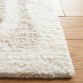 thumbnail image 3 of SAFAVIEH Casablanca Rhoda Geometric Wool Runner Rug, Ivory/Brown, 2'3" x 9', 3 of 8