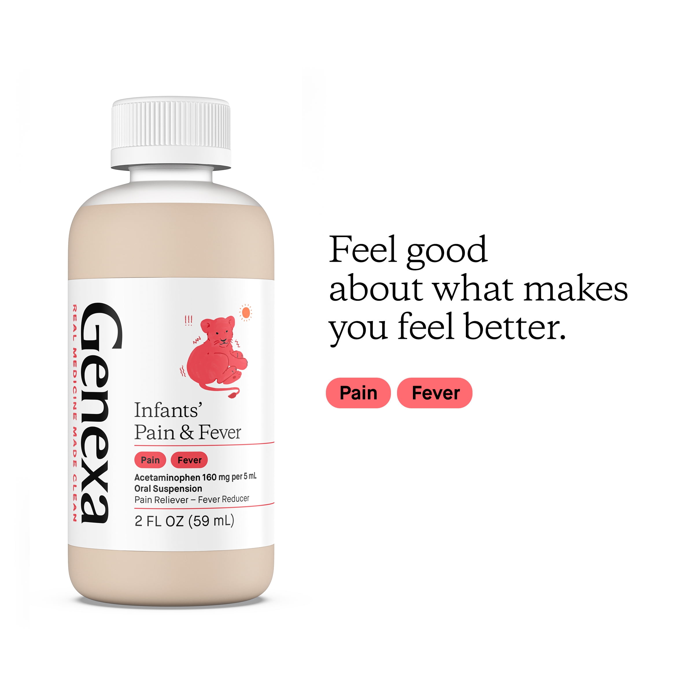 Buy Genexa Infants' Acetaminophen Oral Suspension, Acetaminophen, 2 oz