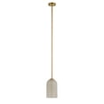 thumbnail image 6 of Jamie Young Co Holt 1-Light Glass Pendant Taupe, 6 of 8
