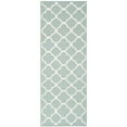 thumbnail image 5 of SAFAVIEH Dhurrie Ulysses Geometric Moroccan Wool Area Rug, Blue/Ivory, 4' x 6', 5 of 10