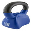 Contoured Single Vinyl Coated Kettlebell With Training Dvd by GoFit